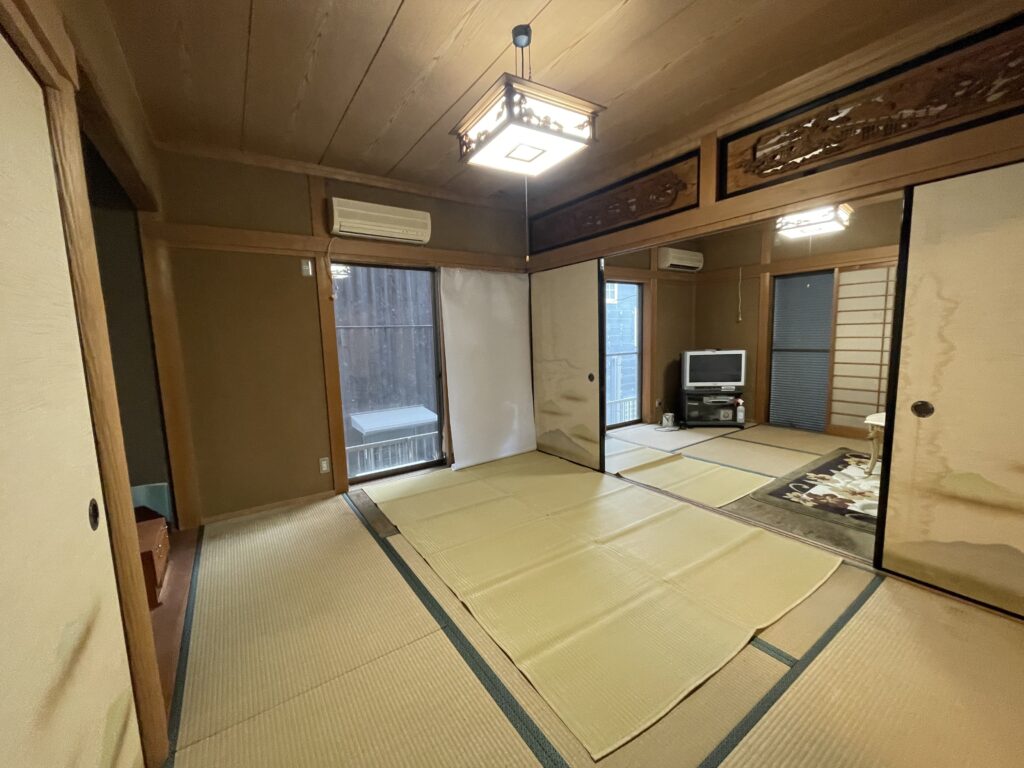 和室。手入れが行き届いていました