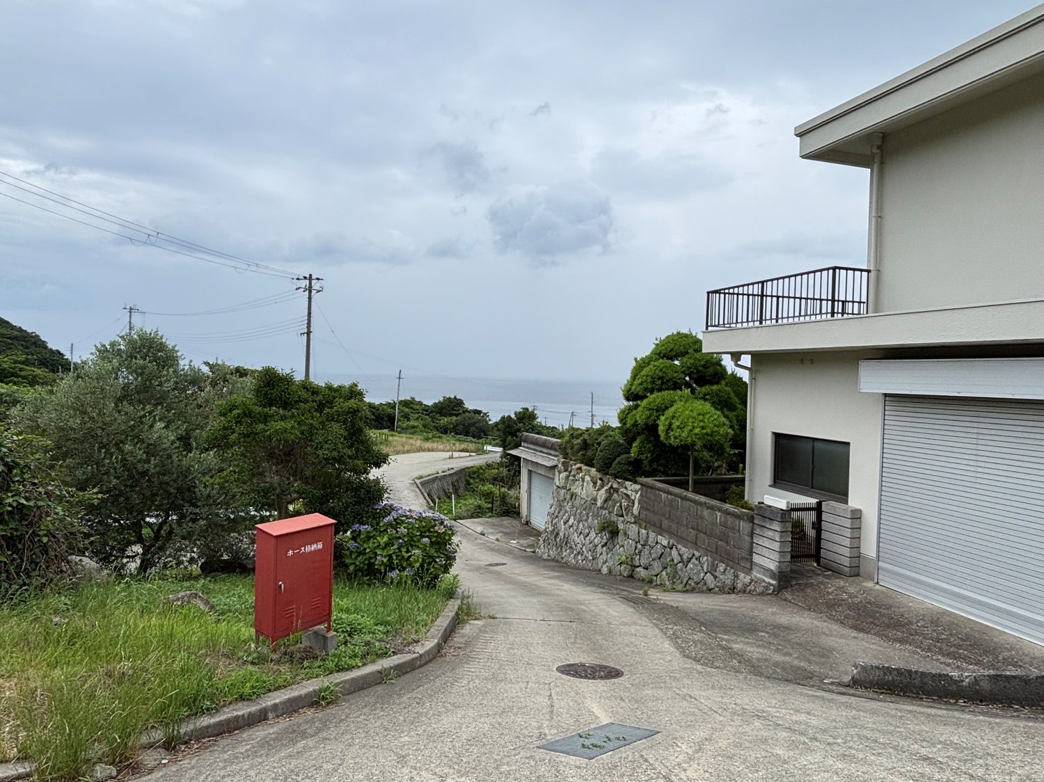 淡路市釜口　海が見える142坪の売土地