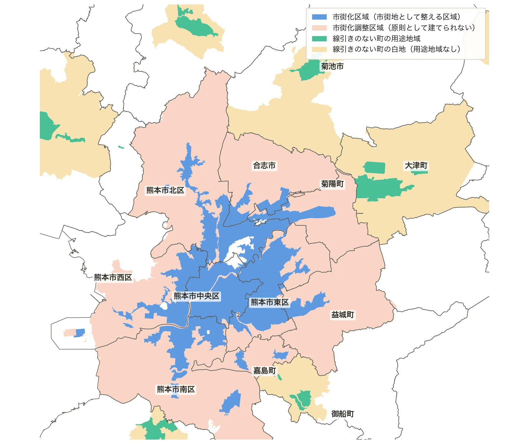 熊本都市圏の区域区分